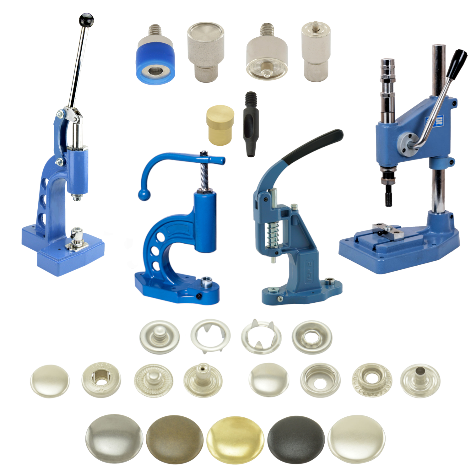 Vario Pressenset Druckknoepfe